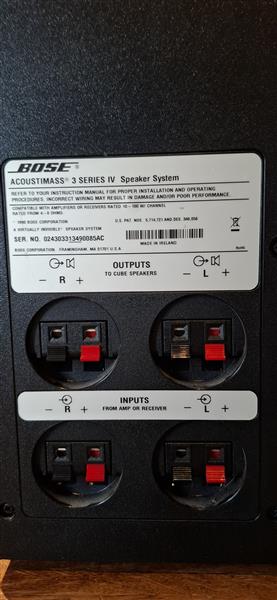 Grote foto bose acoustimass 3 serie v 2.1 speakerset audio tv en foto luidsprekers