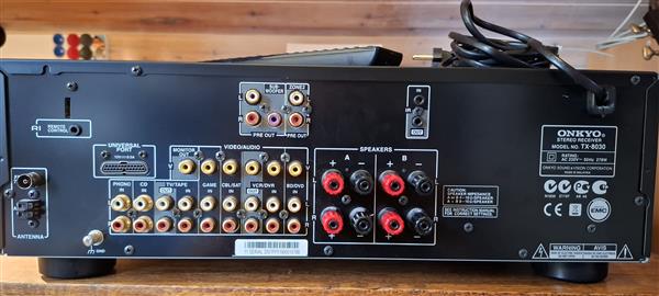 Grote foto onkyo tx 8030 stereo receiver audio tv en foto versterkers en receivers