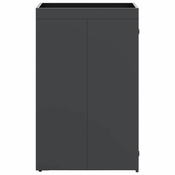 Grote foto vidaxl afvalcontaineropslag met plantenbakdak voor 240l container tuin en terras overige tuin en terras