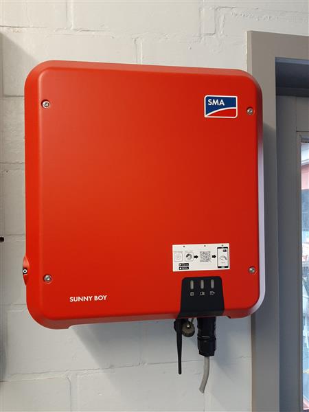 Grote foto omvormer voor zonnepanelen sma doe het zelf en verbouw overige doe het zelf en verbouw