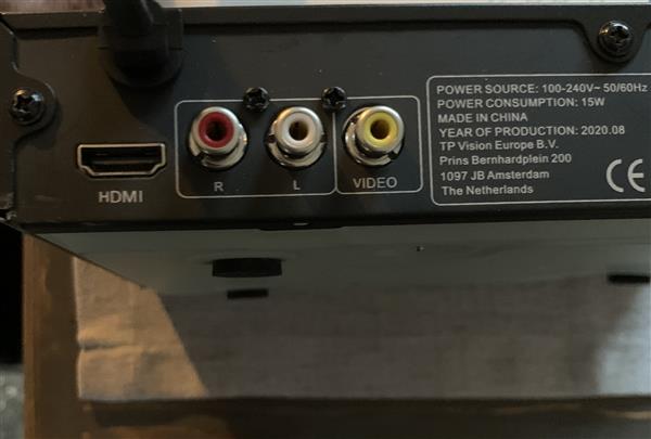 Grote foto philips smart taep200 dvd speler audio tv en foto dvd spelers en dvd recorders