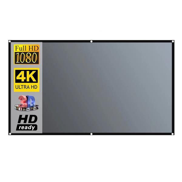 Grote foto smart beamer scherm gordijn beamer staander audio tv en foto projectieschermen