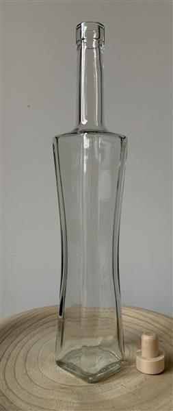 Grote foto 50 stuks elegante quadra flessen 500ml dop huis en inrichting keukenbenodigdheden