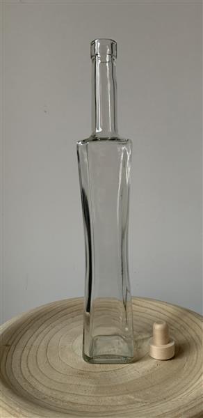 Grote foto 50 stuks elegante quadra flessen 500ml dop huis en inrichting keukenbenodigdheden