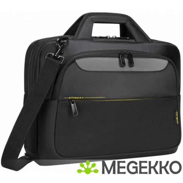 Grote foto targus citygear notebooktas 43 9 cm 17.3 aktetas zwart computers en software overige computers en software
