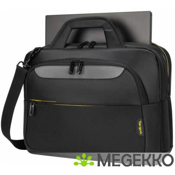 Grote foto targus citygear notebooktas 43 9 cm 17.3 aktetas zwart computers en software overige computers en software