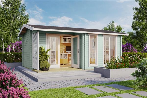 Grote foto nieuw tuinhuis brighton 44 tuin en terras tuinhuisjes en blokhutten