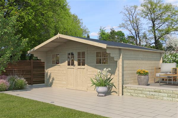 Grote foto nieuw tuinhuis 3055xl promo tuin en terras tuinhuisjes en blokhutten