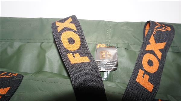 Grote foto fox chest wader waadpak maat 44 size 10 kleding heren overige herenkleding