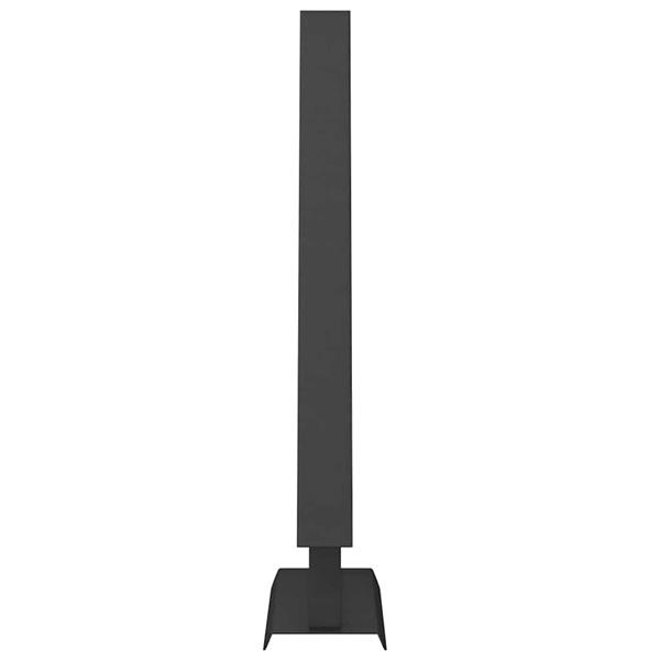 Grote foto vidaxl metalen kerstboom met standaard zwart 60 cm staal diversen overige diversen