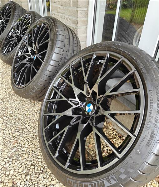 Grote foto 19 bmw m2 velgen zomerbanden michelin auto onderdelen banden en velgen