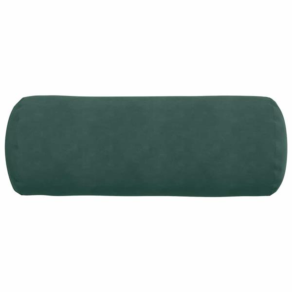 Grote foto vidaxl bolster kussens 2 stuks donkergroen 25 x 70 cm cordstof huis en inrichting woningdecoratie