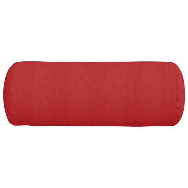 Grote foto vidaxl bolster kussens 2 stuks rood 25 x 70 cm stof huis en inrichting woningdecoratie