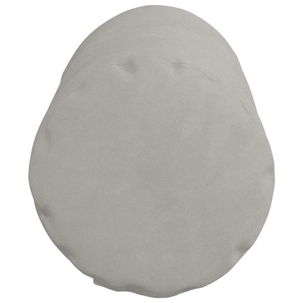 Grote foto vidaxl bolster kussens 2 stuks lichtgrijs 15 x 40 cm microvezel stof huis en inrichting woningdecoratie