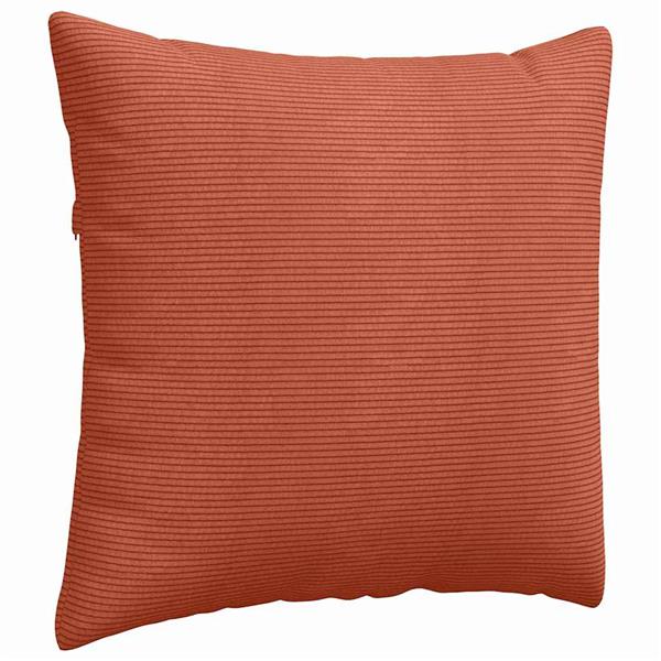 Grote foto vidaxl sofa kussens 2 stuks rood oranje 45 x 45 cm cordstof huis en inrichting woningdecoratie