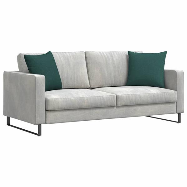 Grote foto vidaxl sofa kussens 2 stuks donkergroen 45 x 45 cm stof huis en inrichting woningdecoratie