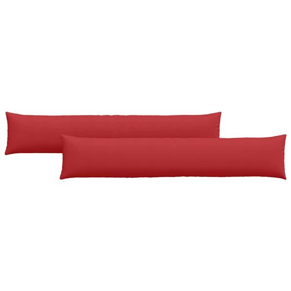 Grote foto vidaxl sofa kussens 2 stuks rood 200 x 40 cm stof huis en inrichting woningdecoratie