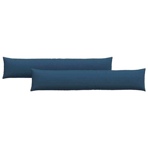 Grote foto vidaxl sofa kussens 2 stuks blauw 200 x 40 cm stof huis en inrichting woningdecoratie