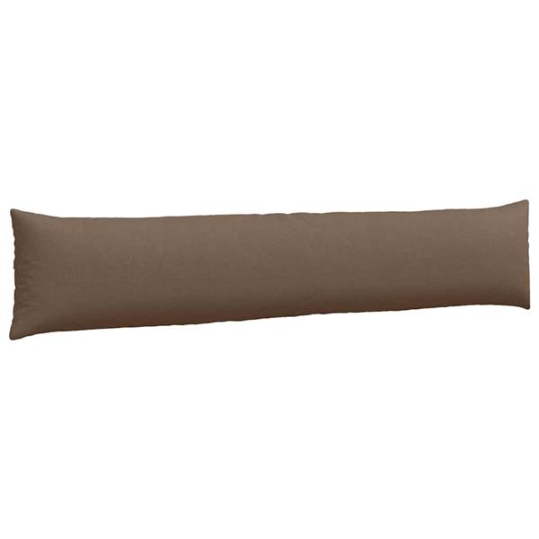 Grote foto vidaxl sofa kussens 2 stuks bruin 200 x 40 cm stof huis en inrichting woningdecoratie