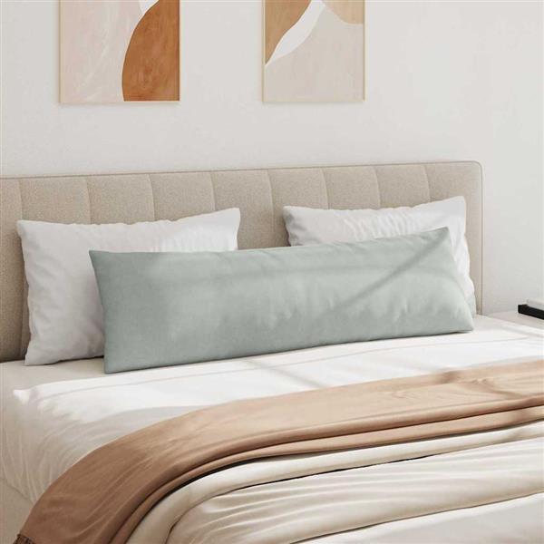 Grote foto vidaxl sofa kussens 2 stuks lichtgrijs 145 x 40 cm cordstof huis en inrichting woningdecoratie