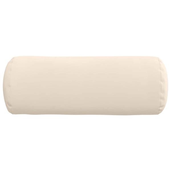 Grote foto vidaxl bolster kussens 2 stuks beige 25 x 70 cm microvezel stof huis en inrichting woningdecoratie