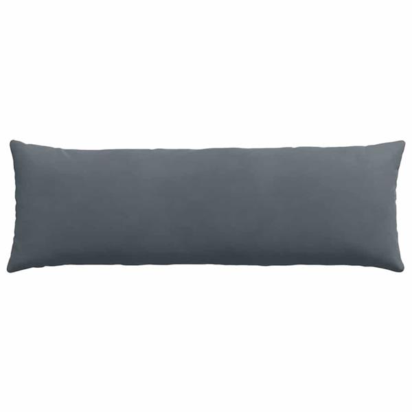 Grote foto vidaxl sofa kussens 2 stuks donkergrijs 120 x 40 cm cordstof huis en inrichting woningdecoratie