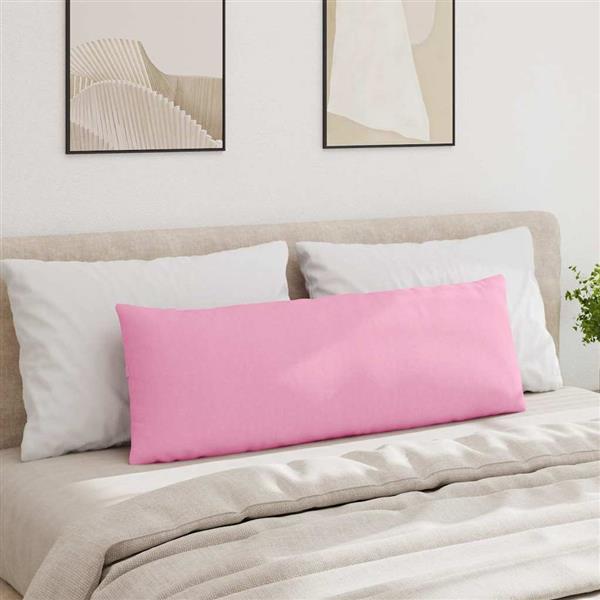 Grote foto vidaxl sofa kussens 2 stuks roze 120 x 40 cm stof huis en inrichting woningdecoratie