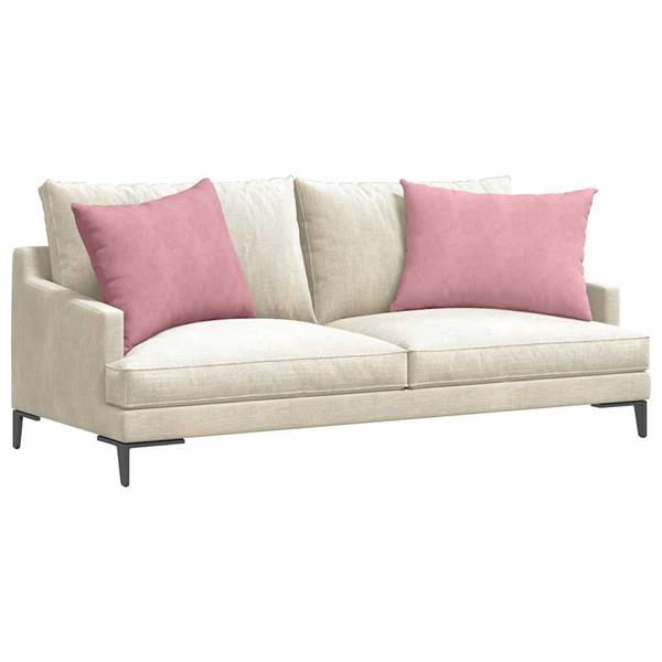 Grote foto vidaxl sofa kussens 2 stuks roze 70 x 50 cm cordstof huis en inrichting woningdecoratie