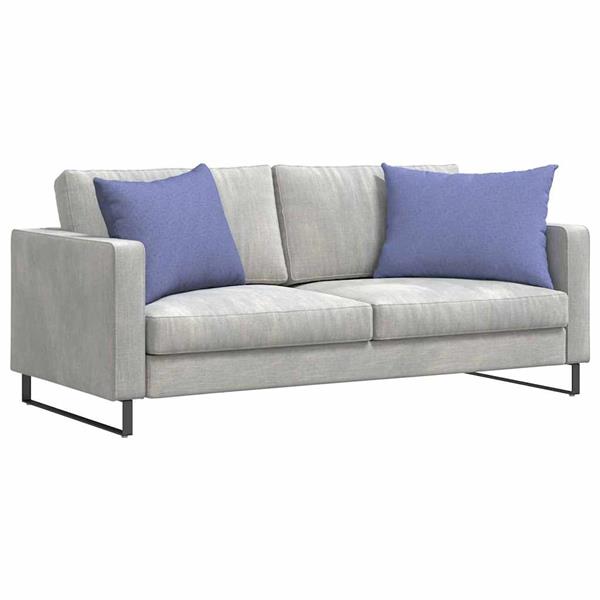 Grote foto vidaxl sofa kussens 2 stuks blauw 70 x 50 cm stof huis en inrichting woningdecoratie