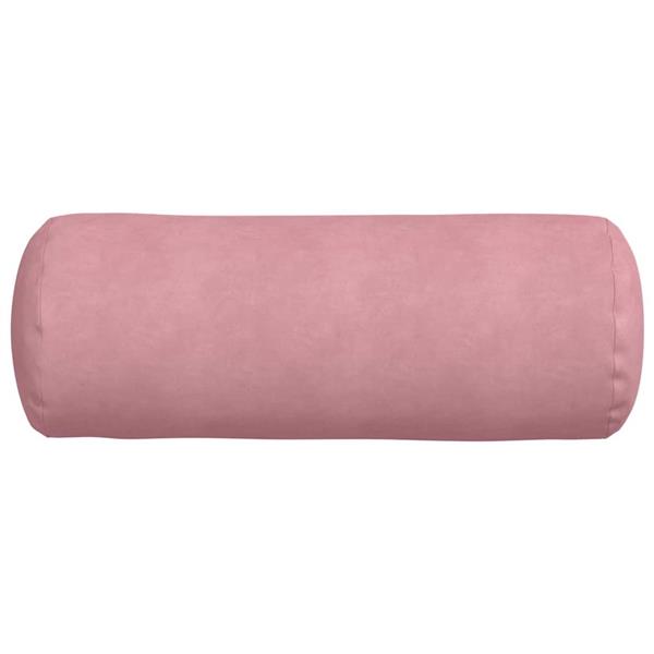 Grote foto vidaxl bolster kussens 2 stuks roze 25 x 70 cm cordstof huis en inrichting woningdecoratie