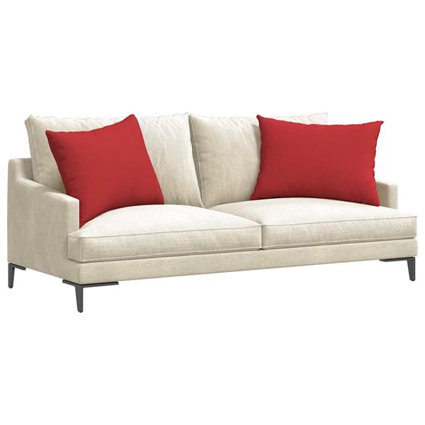 Grote foto vidaxl sofa kussens 2 stuks rood 70 x 50 cm stof huis en inrichting woningdecoratie