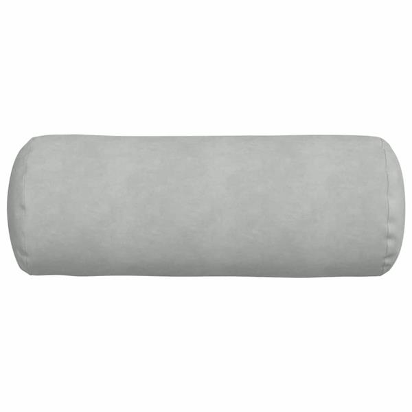 Grote foto vidaxl bolster kussens 2 stuks lichtgrijs 25 x 70 cm cordstof huis en inrichting woningdecoratie