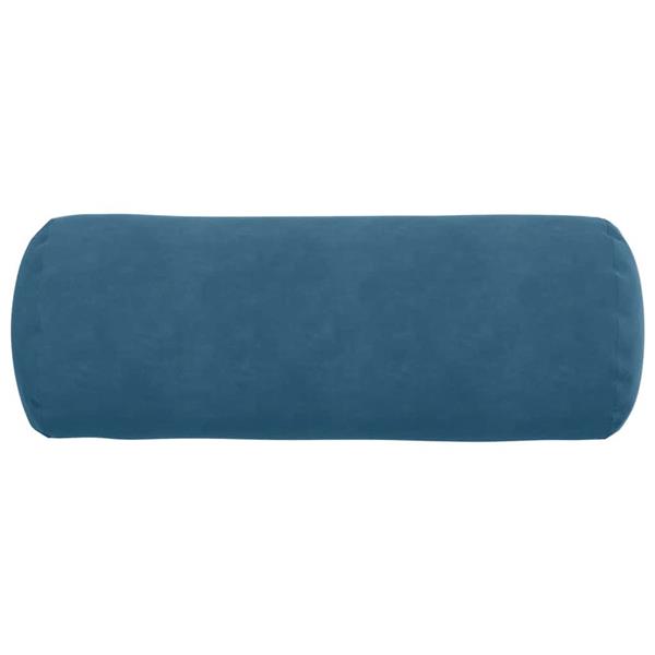 Grote foto vidaxl bolster kussens 2 stuks blauw 25 x 70 cm cordstof huis en inrichting woningdecoratie