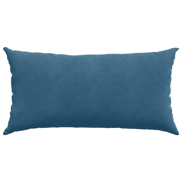 Grote foto vidaxl sofa kussens 2 stuks blauw 80 x 40 cm cordstof huis en inrichting woningdecoratie