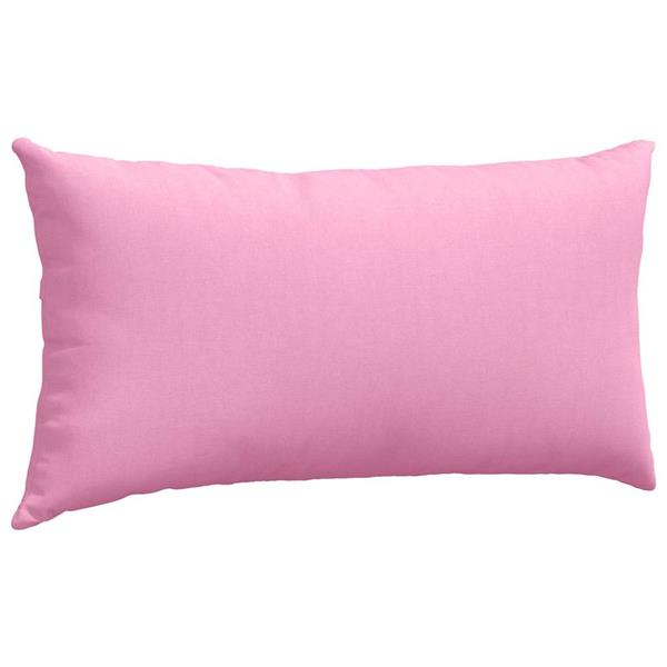 Grote foto vidaxl sofa kussens 2 stuks roze 80 x 40 cm stof huis en inrichting woningdecoratie