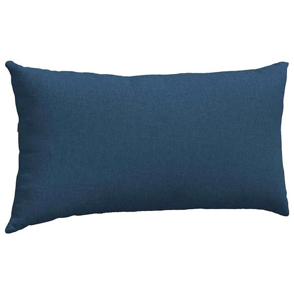 Grote foto vidaxl sofa kussens 2 stuks blauw 80 x 40 cm stof huis en inrichting woningdecoratie