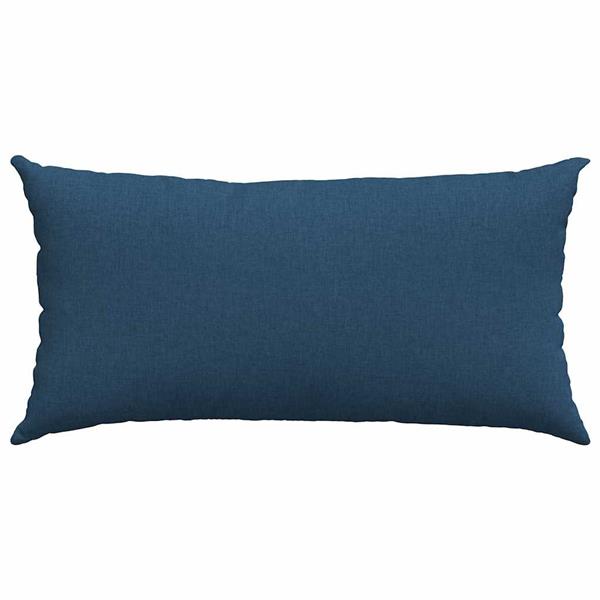 Grote foto vidaxl sofa kussens 2 stuks blauw 80 x 40 cm stof huis en inrichting woningdecoratie
