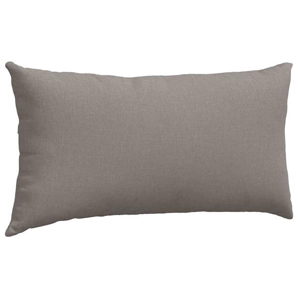 Grote foto vidaxl sofa kussens 2 stuks taupe 80 x 40 cm stof huis en inrichting woningdecoratie