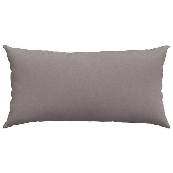 Grote foto vidaxl sofa kussens 2 stuks taupe 80 x 40 cm stof huis en inrichting woningdecoratie