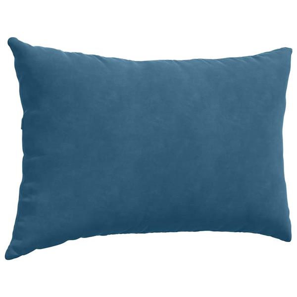 Grote foto vidaxl sofa kussens 2 stuks blauw 60 x 40 cm cordstof huis en inrichting woningdecoratie