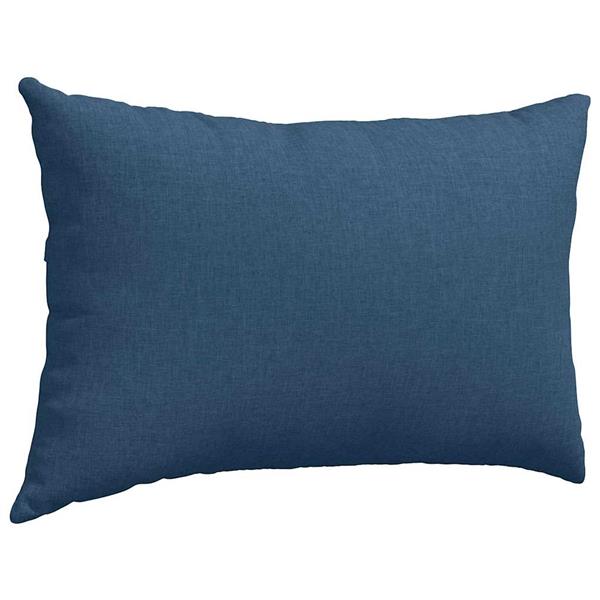 Grote foto vidaxl sofa kussens 2 stuks blauw 60 x 40 cm stof huis en inrichting woningdecoratie