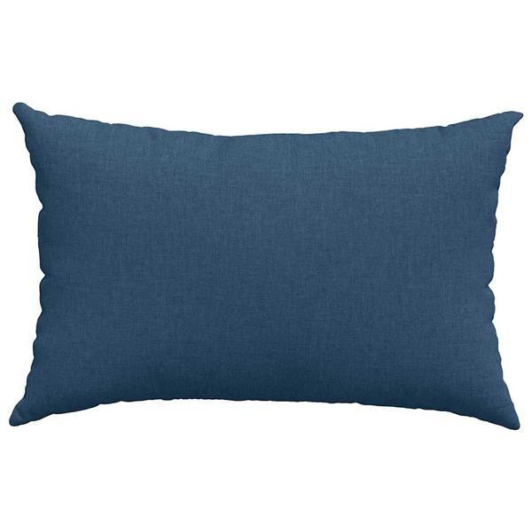 Grote foto vidaxl sofa kussens 2 stuks blauw 60 x 40 cm stof huis en inrichting woningdecoratie