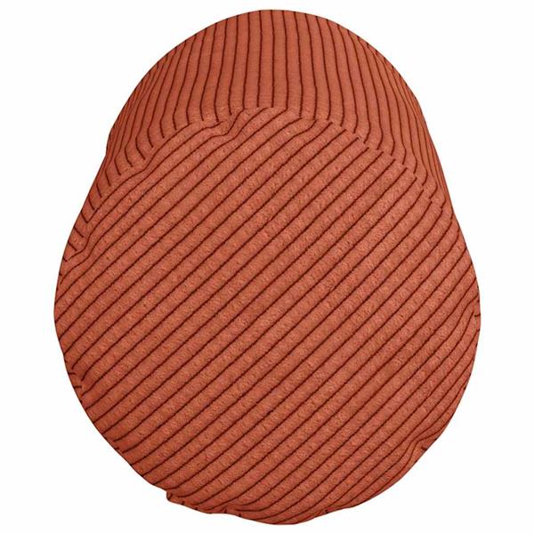 Grote foto vidaxl bolster kussens 2 stuks rood oranje 15 x 40 cm cordstof huis en inrichting woningdecoratie