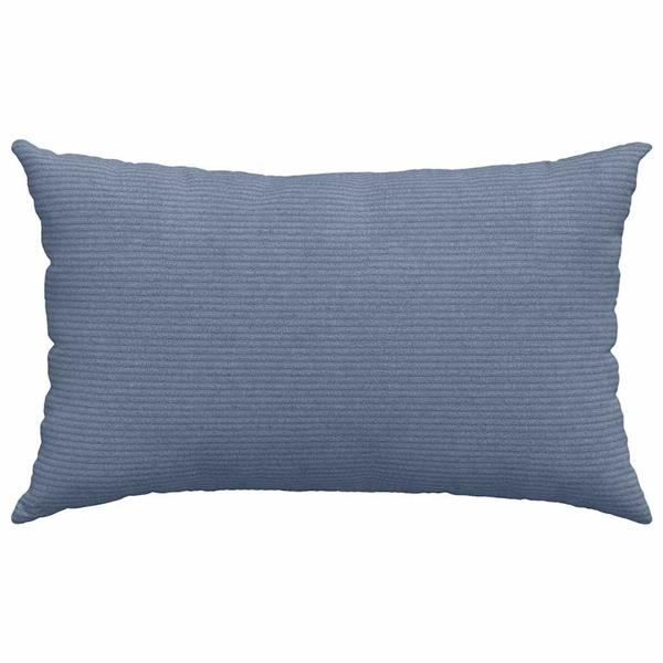 Grote foto vidaxl sofa kussens 2 stuks blauw 50 x 30 cm cordstof huis en inrichting woningdecoratie