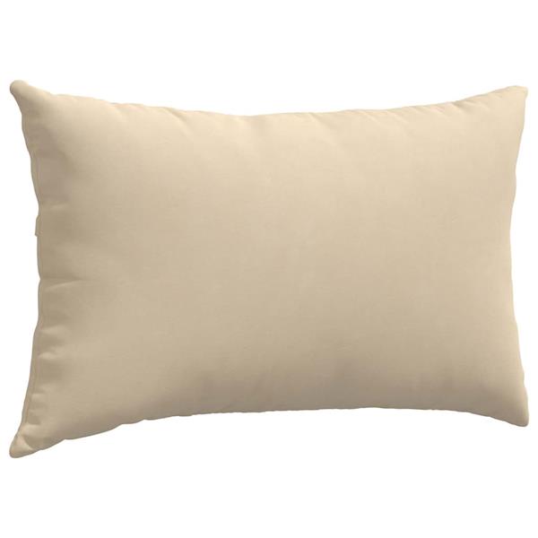 Grote foto vidaxl sofa kussens 2 stuks cr me 50 x 30 cm stof huis en inrichting woningdecoratie