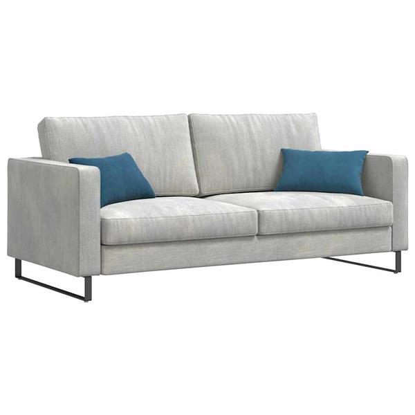Grote foto vidaxl sofa kussens 2 stuks blauw 50 x 30 cm cordstof huis en inrichting woningdecoratie