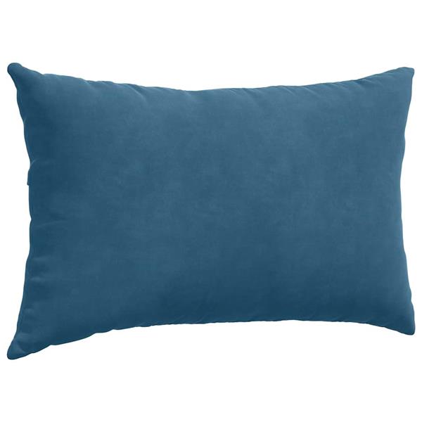 Grote foto vidaxl sofa kussens 2 stuks blauw 50 x 30 cm cordstof huis en inrichting woningdecoratie