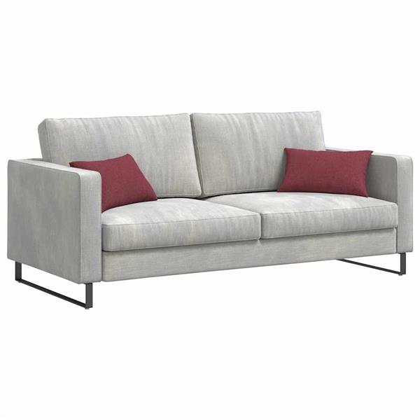 Grote foto vidaxl sofa kussens 2 stuks wijnrood 50 x 30 cm stof huis en inrichting woningdecoratie