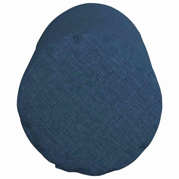 Grote foto vidaxl bolster kussens 2 stuks blauw 15 x 40 cm stof huis en inrichting woningdecoratie