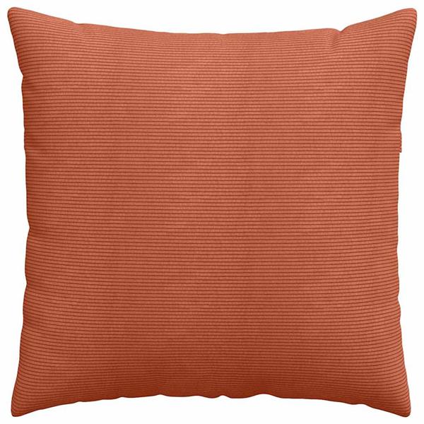 Grote foto vidaxl sofa kussens 2 stuks rood oranje 80 x 80 cm cordstof huis en inrichting woningdecoratie